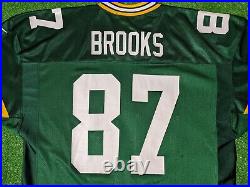 Nike Mens Green Proline Robert Brooks #87 Green Bay Packers Jersey Sz 52 Rare