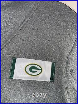 Nike NFL Green Bay Packers Showout Hoodie Team Issued On-Field Men XL NKD9-356T