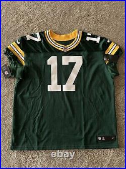 Nike On Field Davonte Adams Authentic Green Bay Packers Jersey NWT 56 $350