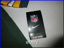Nike On Field Green Bay Packers Charles Woodson NFL Football Jersey 2XL NEW