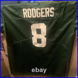 OFFICIAL NFL Nike Aaron Rodgers Men's Bay Packers Jersey, Size XXL Green