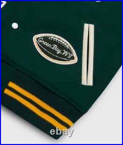 OVO Green Bay Packers Varsity Jacket FREE SHIPPING