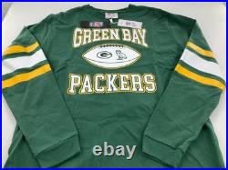 OVO x Nfl Green Bay Packers Rare Long Sleeve Shirt Striped Collab Drake Brand