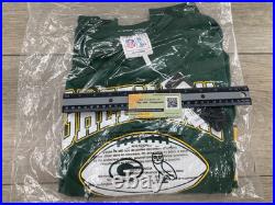 OVO x Nfl Green Bay Packers Rare Long Sleeve Shirt Striped Collab Drake Brand