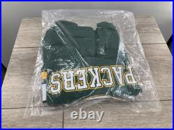 OVO x Nfl Green Bay Packers Rare Long Sleeve Shirt Striped Collab Drake Brand