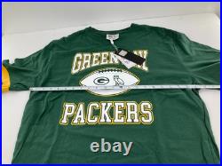 OVO x Nfl Green Bay Packers Rare Long Sleeve Shirt Striped Collab Drake Brand