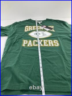 OVO x Nfl Green Bay Packers Rare Long Sleeve Shirt Striped Collab Drake Brand