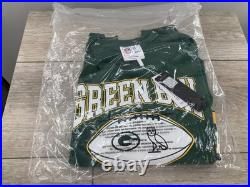 OVO x Nfl Green Bay Packers Rare Long Sleeve Shirt Striped Collab Drake Brand