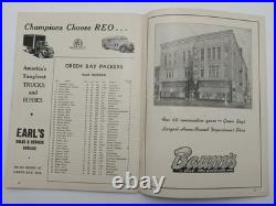 October 17, 1948 LA Rams vs. Green Bay Packers Football Game Program 195605