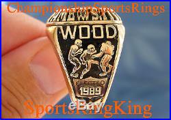 Original Green Bay Packers Willie Wood NFL Hof Championship Hall Of Fame Ring