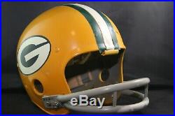 Original Vtg 1960 Riddell TK Suspension Football Helmet Game Used Old Packers