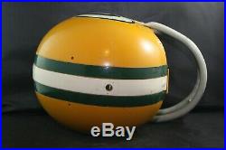 Original Vtg 1960 Riddell TK Suspension Football Helmet Game Used Old Packers