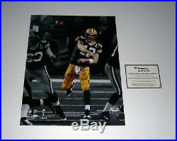 PACKERS Aaron Rodgers signed 11x14 photo with#12 Fanatics COA AUTO Autographed XLV
