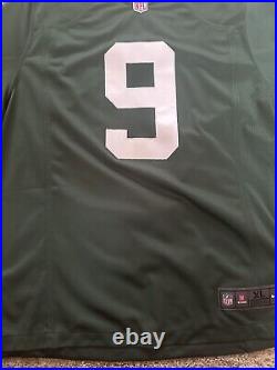 PLAYER WORN Green Bay Packers Jersey Deshone Kizer XL Stitched Green Nike