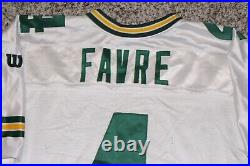 PRO LINE Green Bay Packers Brett Favre Wilson Sewn Jersey Sz 46 Large 75th Patch