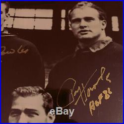 Packers BART STARR JIM TAYLOR PAUL HORNUNG & BOYD DOWLER Signed 16X20 Photo JSA