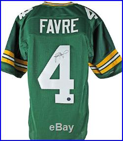 Packers Brett Favre Authentic Signed Green Jersey with Favre Hologram & COA