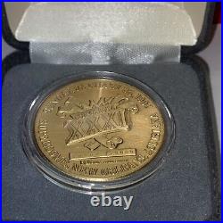 Pair Silver Bronze Balfour 1997 Super Bowl XXXI Coin Green Bay Packers Football