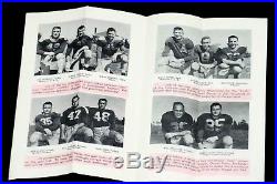 RARE! 1952 Green Bay Packers vs. Duluth Eskimos Full Program, Grand Forks, N. D