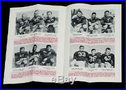 RARE! 1952 Green Bay Packers vs. Duluth Eskimos Full Program, Grand Forks, N. D