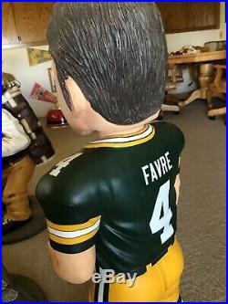 RARE Brett Favre Green Bay Packers 3 foot Bobblehead-Legends of The Field #5/100