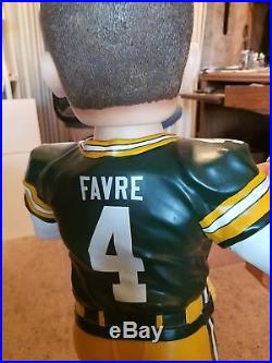 RARE Brett Favre Green Bay Packers 3 foot Bobblehead-Legends of The Field #6/100