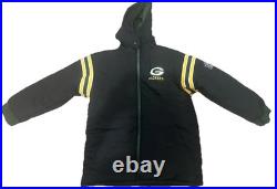 RARE Green Bay Packers Football Starter/ProLine Parka Jacket XL reversible