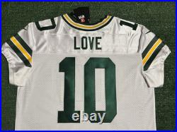RARE Jordan Love Green Bay Packers Thanksgiving Nike Elite Jersey Size (48) XL