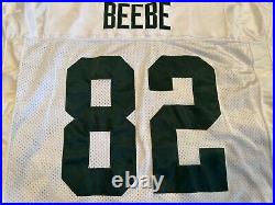 RARE Starter Pro Line Authentic DON BEEBE #82 Green Bay Packers Jersey Size 52