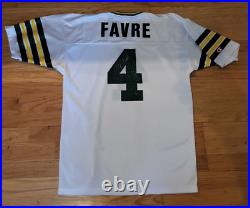 RARE VTG Champion 1997 Brett Favre Green Bay Packers #4 SB XXXI Jersey Sz 44 LG