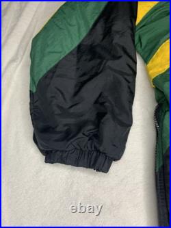 RARE Vintage NFL Pro Line Starter Jacket Size Medium Green Bay Packers Black M