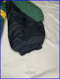 RARE Vintage NFL Pro Line Starter Jacket Size Medium Green Bay Packers Black M