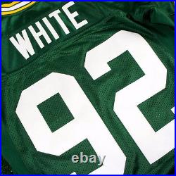 REGGIE WHITE 1996 Green Bay Packers MITCHELL & NESS Authentic Home Green Jersey