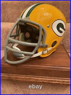 RK2 Husky Vintage Style Suspension Football Helmet Green Bay Packers Kramer