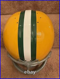 RK2 Husky Vintage Style Suspension Football Helmet Green Bay Packers Kramer