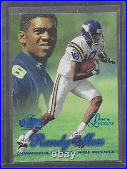 Randy Moss 1998 Flair Showcase Row 2 Legacy Collection Rookie Rc #d 1/100