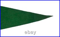 Rare Early 1940's-50's GREEN BAY PACKERS Original Felt Pennant Flag Green