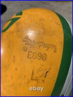 Rare Old Helmet Vintage Antique MacGregor Green Bay Packers NFL E696