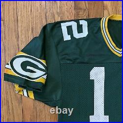 Rare Vintage 80s Green Bay Packers #12 Sand Knit Football Jersey Large