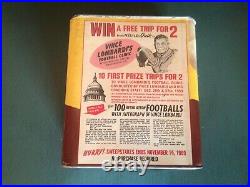 Rare Vintage? Coach Vince Lombardi 1969 Nestle Quick Tin Green Bay Packers