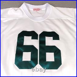 Rare White 3/4 Sleeve RAY NITSCHKE Mitchell & Ness Green Bay Packers Jersey #66