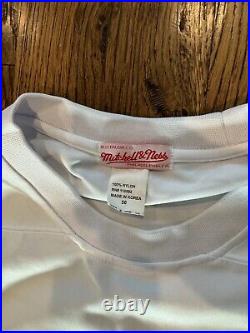 Rare White 3/4 Sleeve RAY NITSCHKE Mitchell & Ness Green Bay Packers Jersey #66