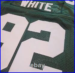Reggie White #92 Green Bay Packers Stitched Home Green 75th Anniversary Jersey