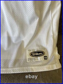 Reggie White Authentic Wilson Green Bay Packers Jersey 48 XL 75 Year Patch