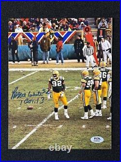 Reggie White Green Bay Packers Autographed 8x10 Color Photo PSA Authenticated Reggie White Green Bay Packers Autographed 8x10 Color Photo PSA Authenticated