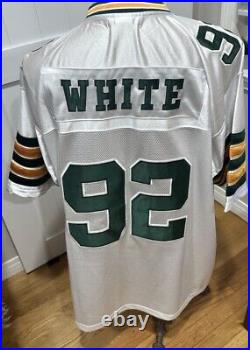 Reggie White Green Bay Packers Mitchell And Ness Football Jersey Mens 56