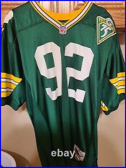 Reggie White Green Bay Packers Mitchell And Ness Jersey Sz XL 48