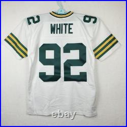 Reggie White Green Bay Packers Mitchell & Ness NFL Large Jersey 1996 White NWT