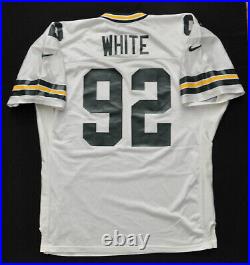 Reggie White Green Bay Packers White Nike Authentic Jersey Pro Line 54 2xl