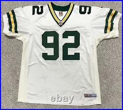 Reggie White VINTAGE Authentic Green Bay Packers Nike Pro Line NFL Jersey 52 XXL